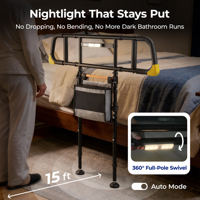 C5 Pro Foldable Bed Assist Rail