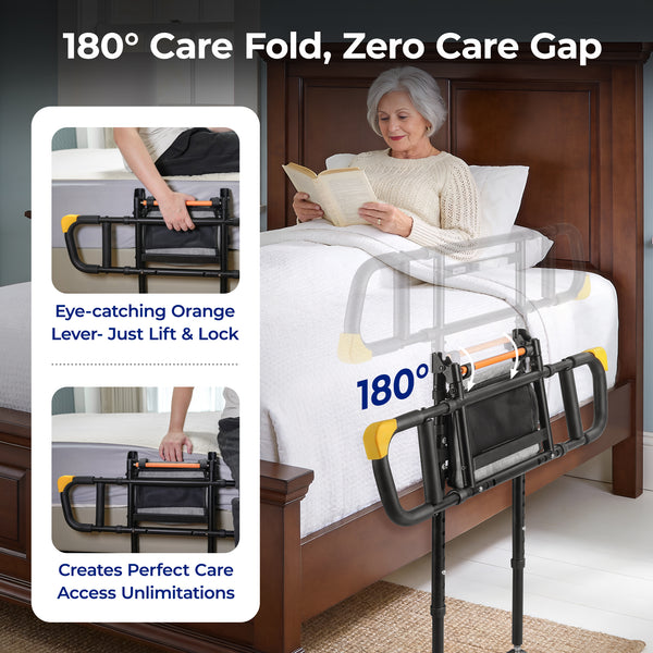 C5 Pro Foldable Bed Assist Rail