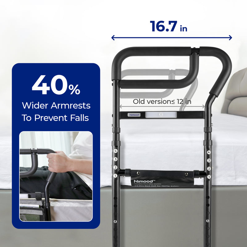 C3 Pro Bed Rail with Inner U-Handle