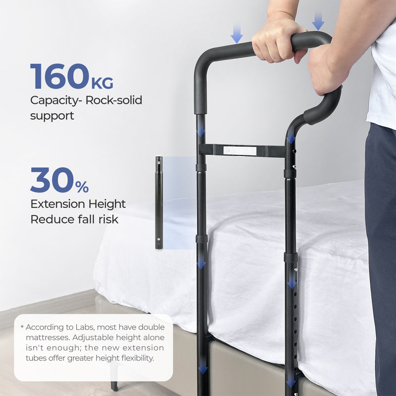 C3 Pro Standard Bed Rail - Black