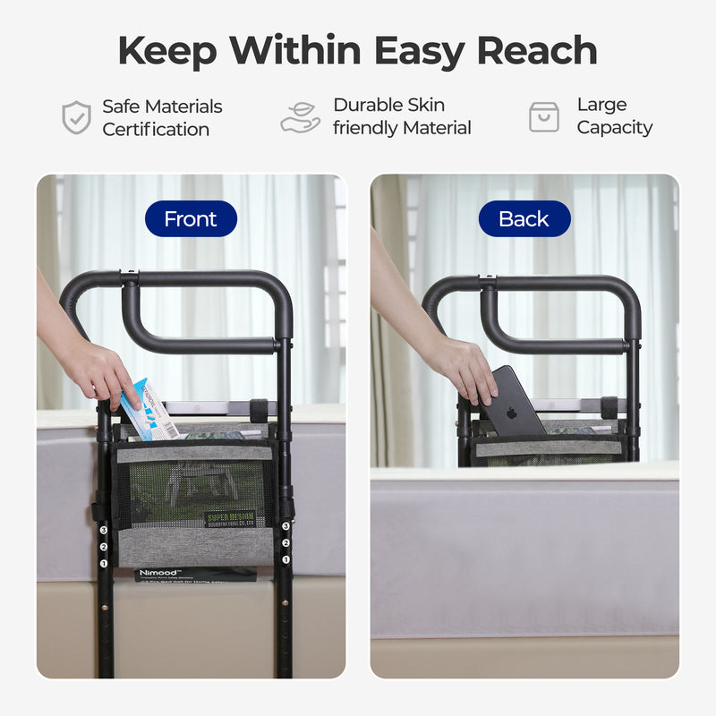 C3 Pro Bed Rail with Inner U-Handle