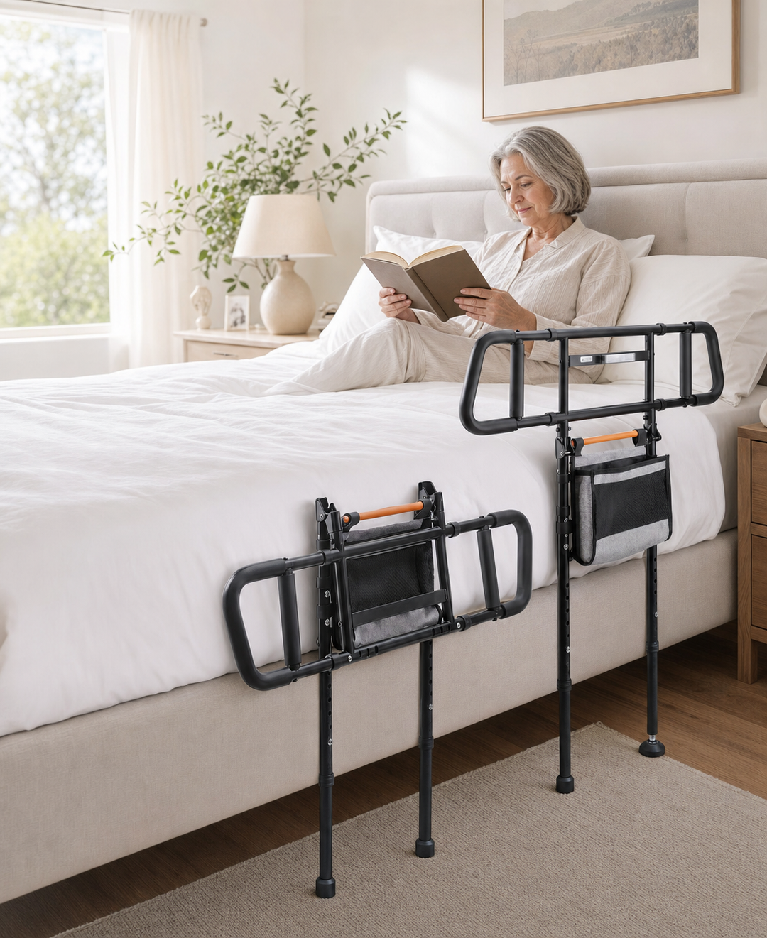 C5 Por Foldable Bed Assist Rail