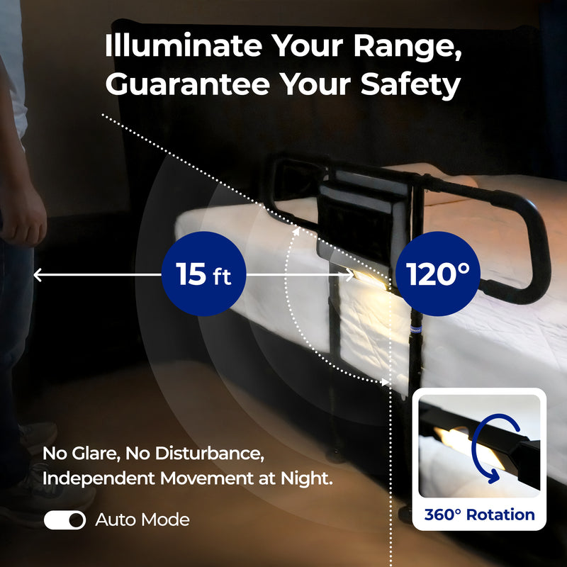C4 Pro Reinforced Bed Rail for Bedside Support