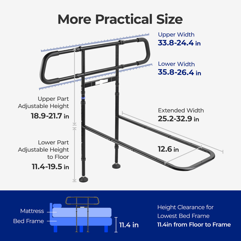 C4 Pro Reinforced Bed Rail for Bedside Support